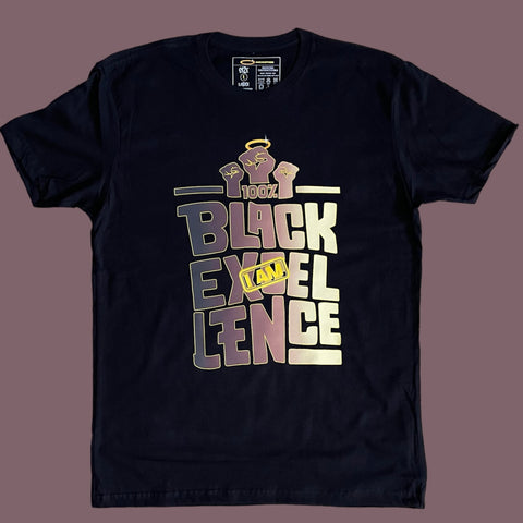 Halo'd "Black Excellence" tee