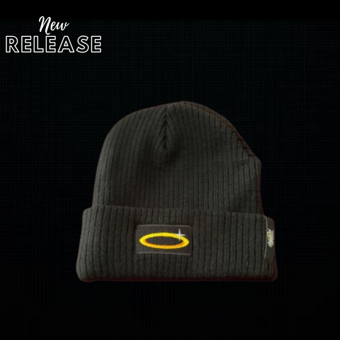 Halo'd "Black Halo" Beanie