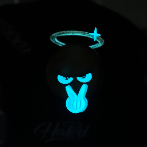FOCUS hat pin - Halo'd Apparel - Glow in the Dark