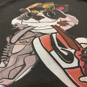 "Kicks" the Halo'd Apparel Sneakerhead mascot